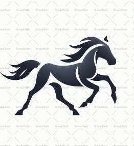 Galoppierendes Pferd